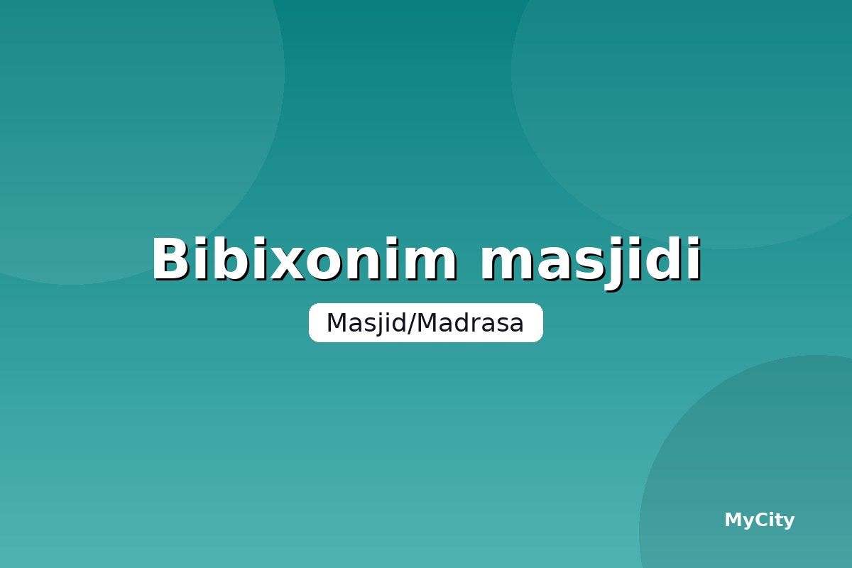Bibixonim masjidi