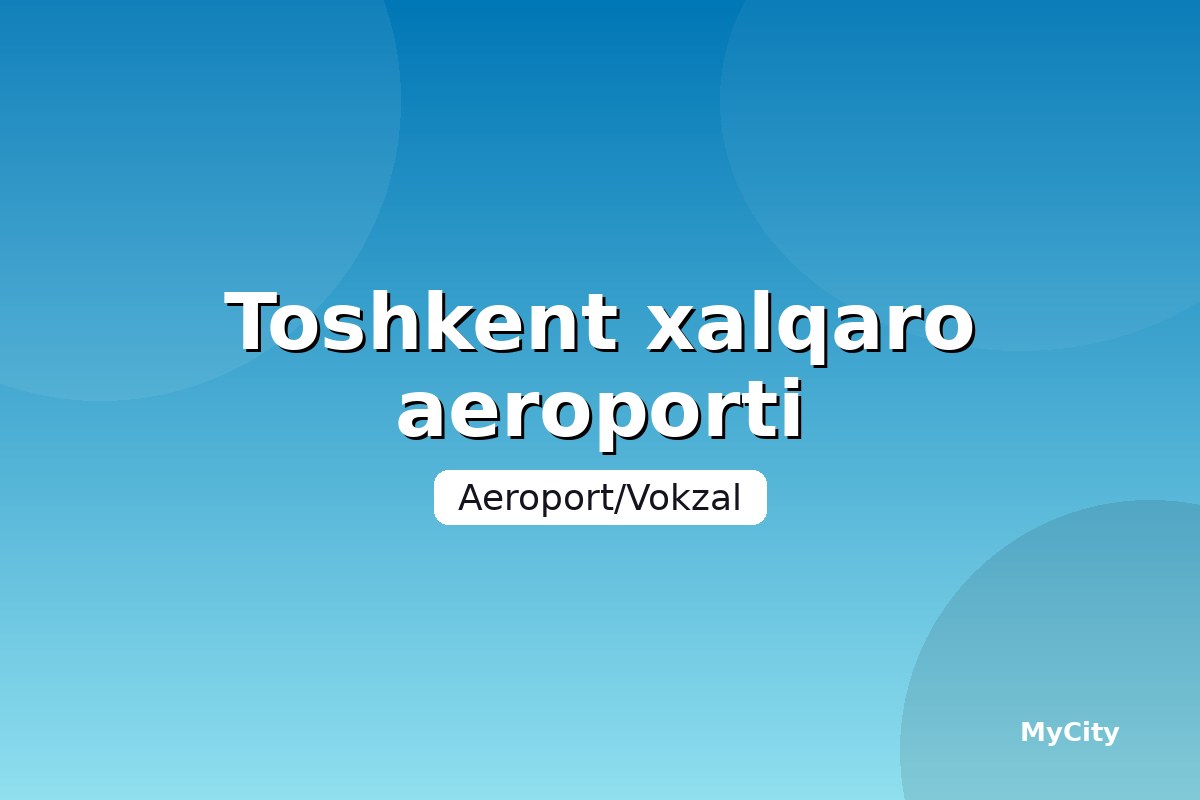 Toshkent xalqaro aeroporti
