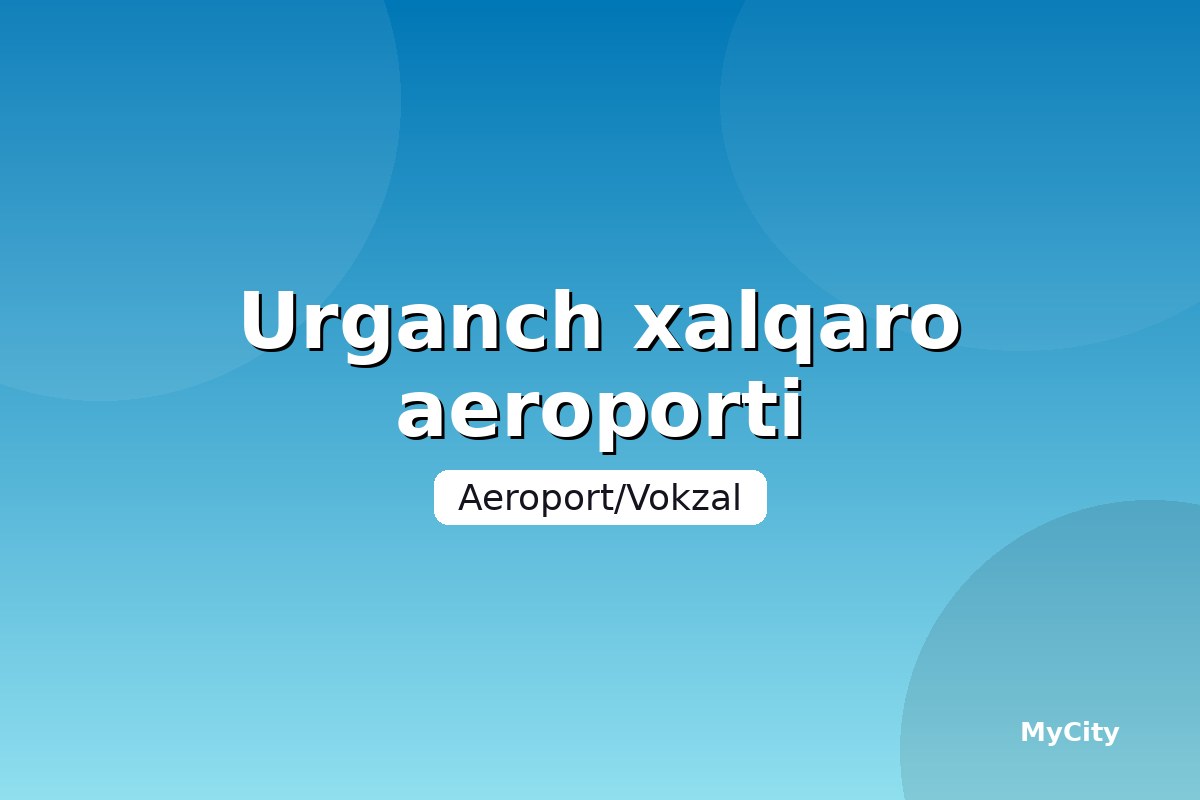 Urganch xalqaro aeroporti